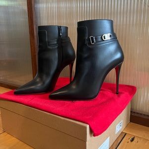 Louboutin lock so kate boot. NEVER WORN